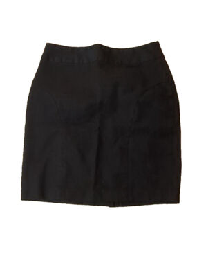 Banana Republic Petite Black Mini Skirt Size 8
